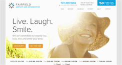 Desktop Screenshot of fairfielddentists.com